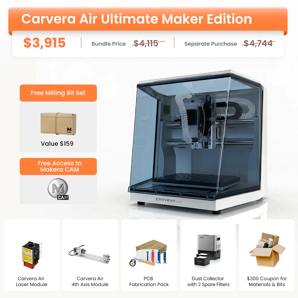 Carvera Air Desktop CNC Machine - Image 10