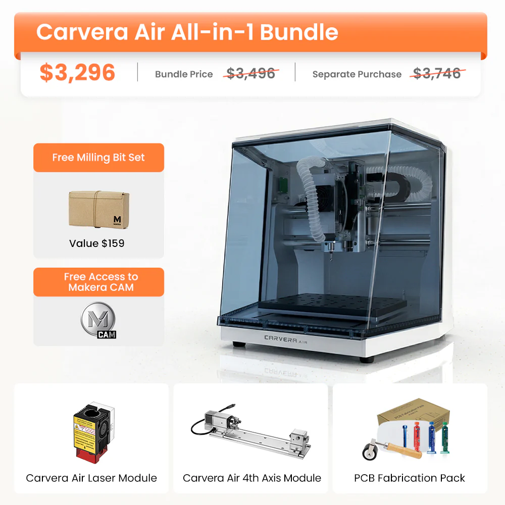 Carvera Air Desktop CNC Machine - Image 9